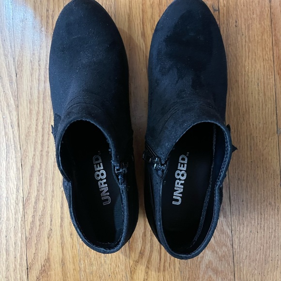 New! Girl Youth Ankle Boots size 3.5M - Picture 5 of 6